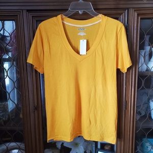 Jansport Gold V-Neck Tee